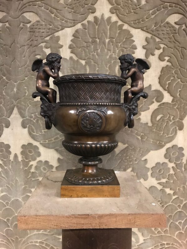 bronze vase claude ballin