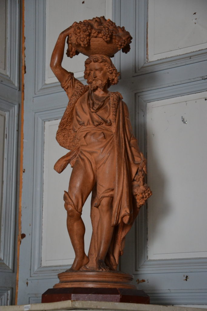 Sculpture en terre cuite de Alfred Jean HALOU "Napolitain" Rennes