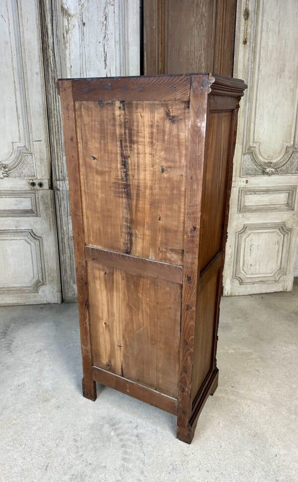 Armoire gothique en châtaignier époque 1900 – Image 7