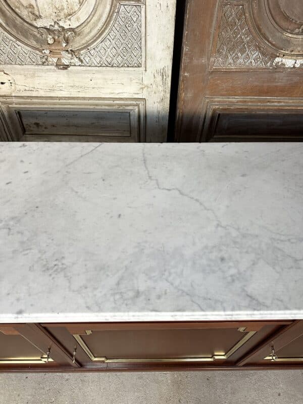 Enfilade de style Louis XVI en acajou 20e siècle – Image 6