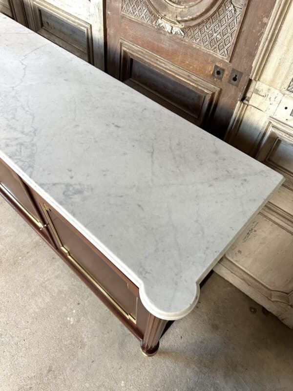 Enfilade de style Louis XVI en acajou 20e siècle – Image 7