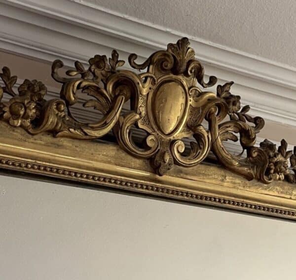 Miroir Louis Philippe 19e siècle 155x110 – Image 3