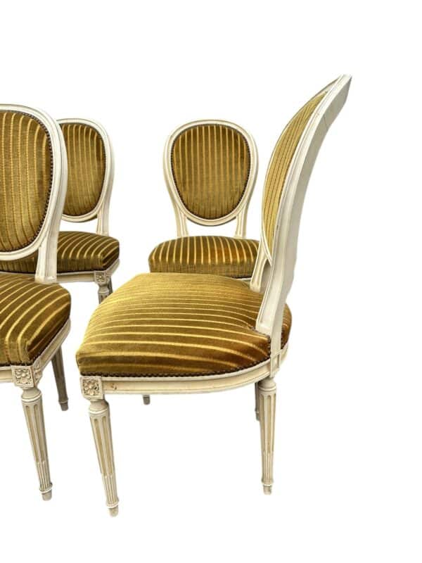 Série de 6 chaises Louis XVI circa 1970s – Image 2