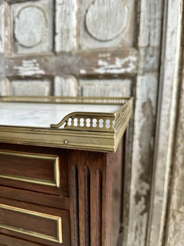 Paire de chevets de style Louis XVI acajou – Image 10