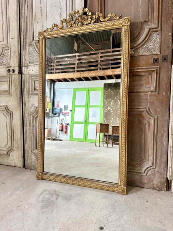 Miroir de style Louis XVI circa 1900 – Image 2