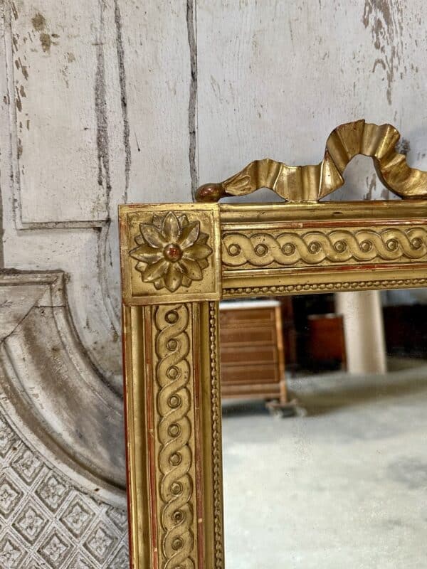 Miroir de style Louis XVI circa 1900 – Image 4