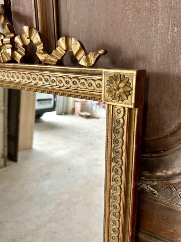 Miroir de style Louis XVI circa 1900 – Image 7