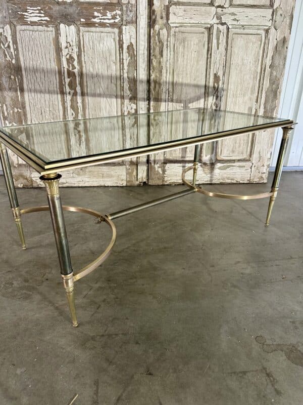 Petite table basse à double patine XXe siècle – Image 3