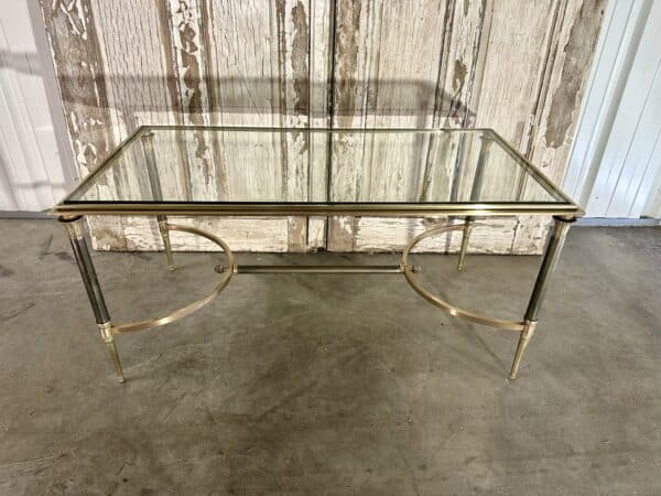 Petite table basse à double patine XXe siècle – Image 8