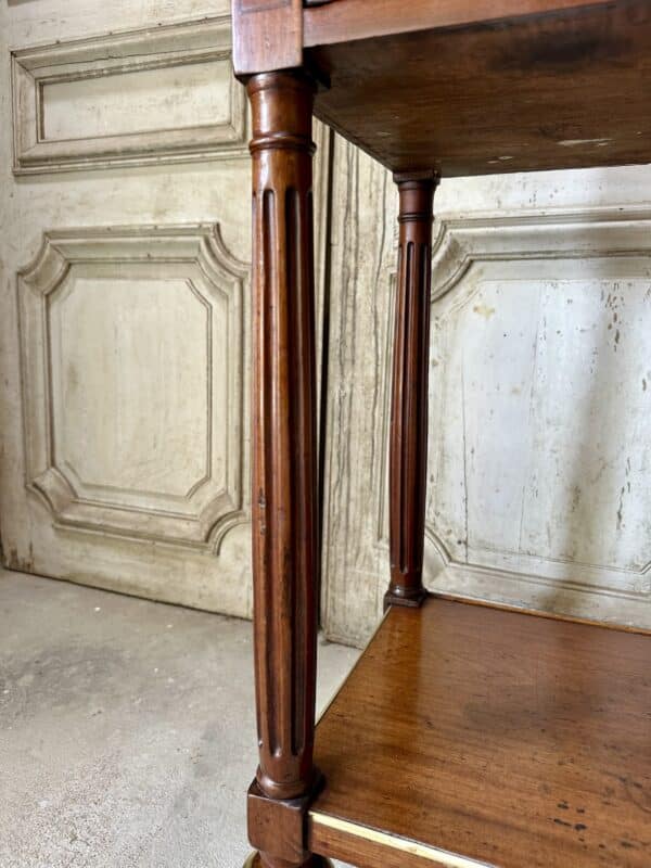 Large console Louis XVI en acajou 18e siècle – Image 7