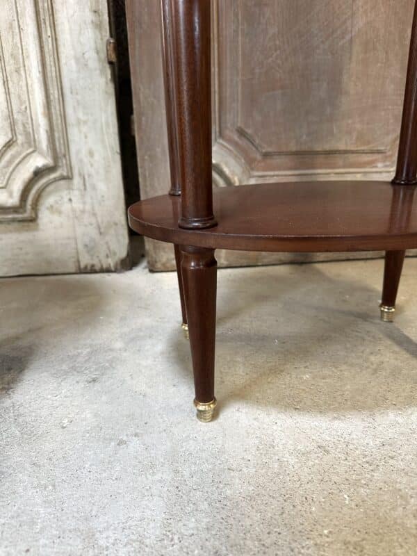 Paire de chevets Louis XVI acajou – Image 5