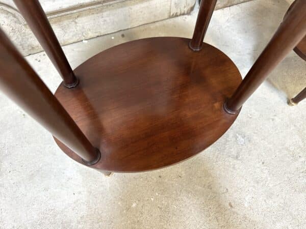 Paire de chevets Louis XVI acajou – Image 7