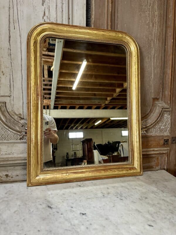 Petit miroir Louis Philippe 19e siècle