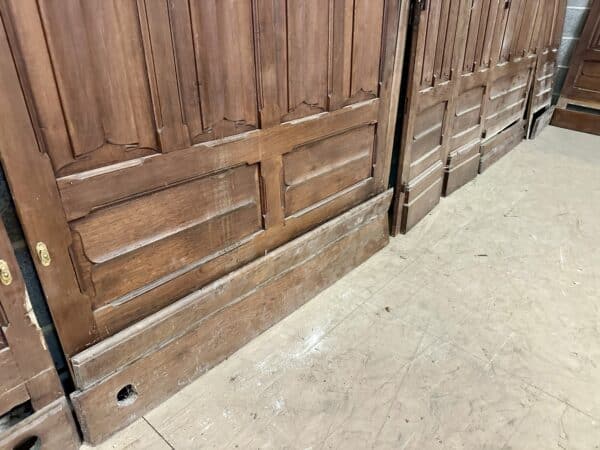 Éléments de soubassement de style Neo-gothique fin 19 siècle – Image 8