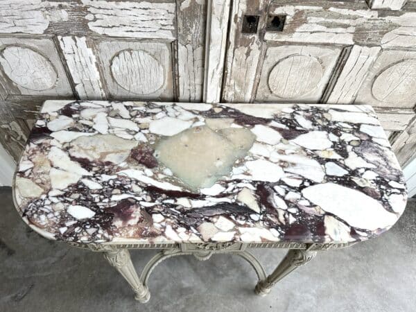 Console d’applique laquée de style Louis XVI 20e siècle – Image 4