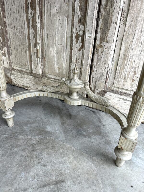 Console d’applique laquée de style Louis XVI 20e siècle – Image 7