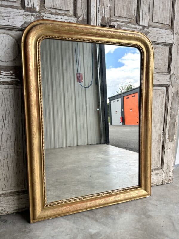 Miroir Louis Philippe 19e siècle 114 x 84