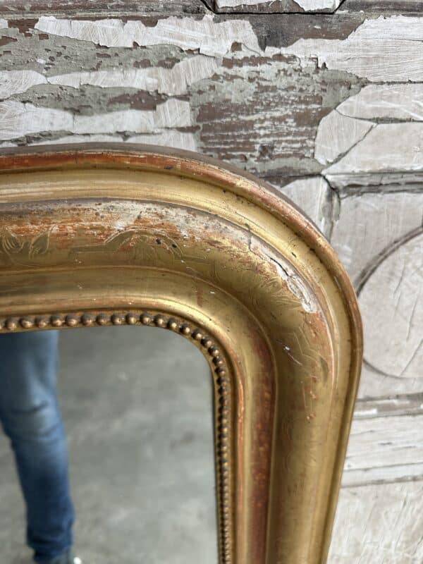 Miroir Louis Philippe 19e siècle 114 x 84 – Image 4