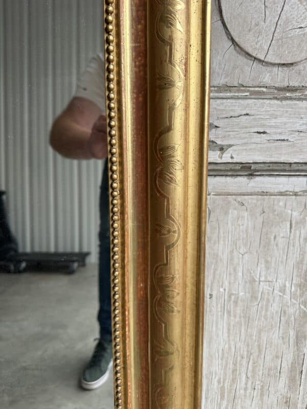 Miroir Louis Philippe 19e siècle 114 x 84 – Image 6