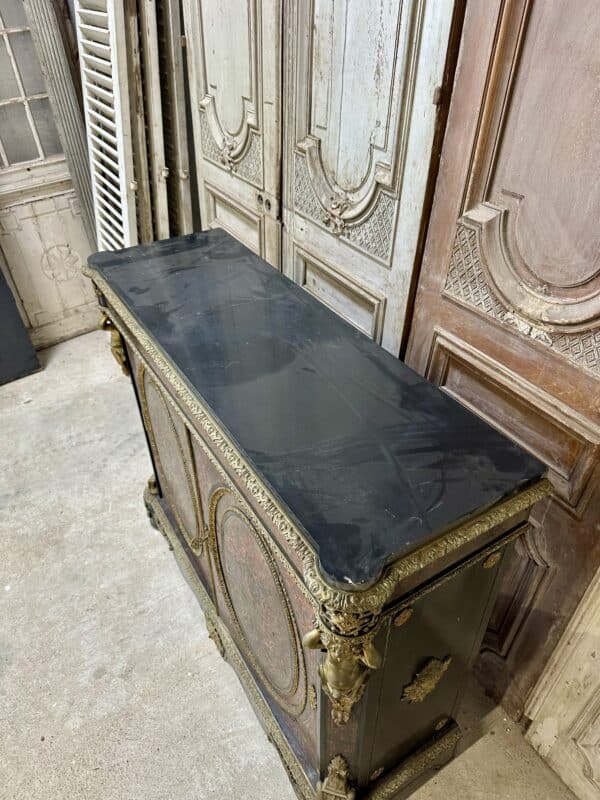 Meuble d’appui en marqueterie Boulle époque Napoléon III – Image 3