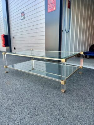 Table basse en plexi VANDEL 1970s