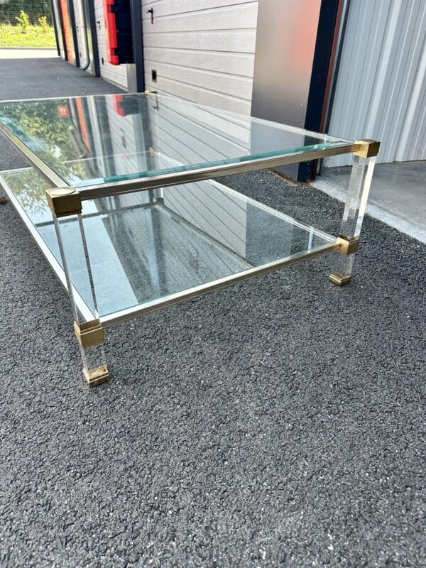 Table basse en plexi VANDEL 1970s – Image 2