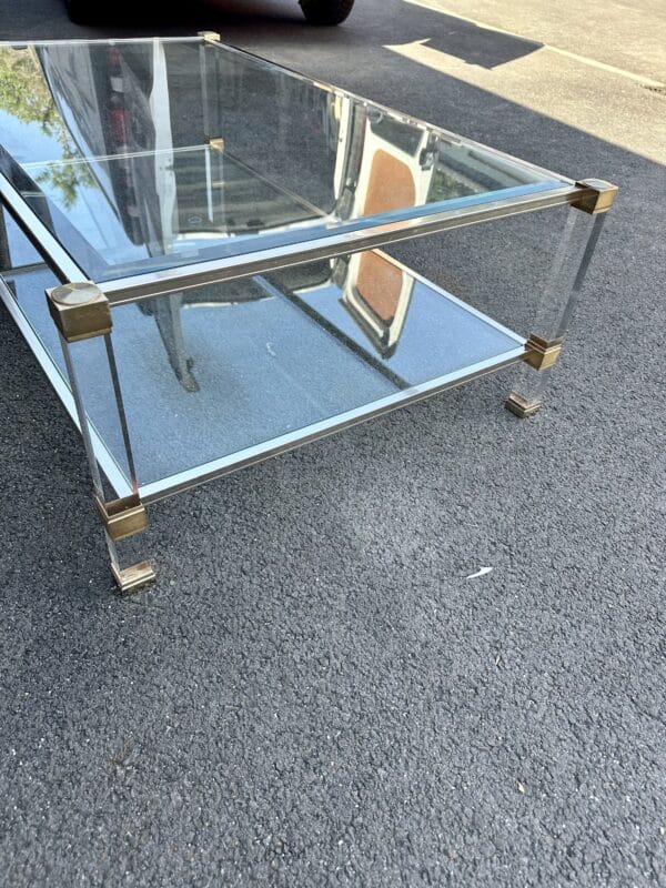 Table basse en plexi VANDEL 1970s – Image 4