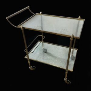 Desserte table roulante vintage