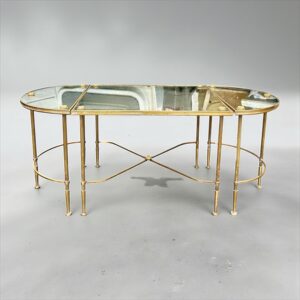 Table basse tripartite circa 1960