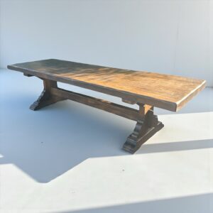 Table monastère en chêne 20e siècle