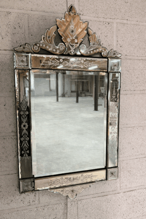 Miroir vénitien début XXe siècle