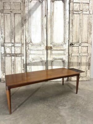 Table basse en teck circa 1960