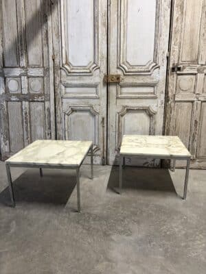 Paire de tables Florence KNOLL
